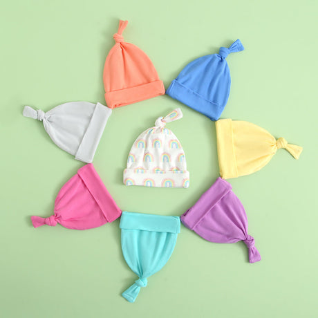 Luxie Lavender Baby Beanie Hat - HoneyBug 