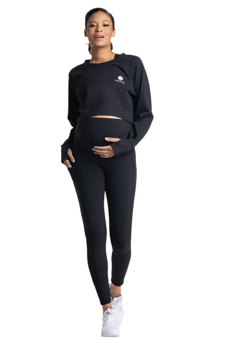 Sima Pullover Crop Top - HoneyBug 