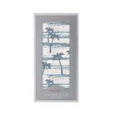 Ocean Palm Trees Bamboo Swaddle - HoneyBug 