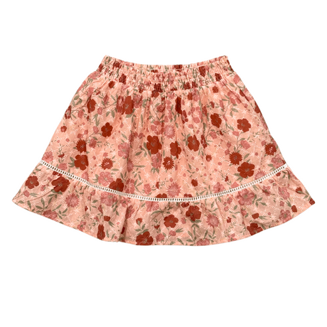 Smocked Eyelet Skirt