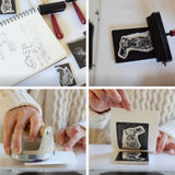 Cotton Muslin Swaddle Blanket 3 Pack - Snow Day - HoneyBug 