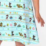 PAW Patrol: Easter Bamboo Girls' Short Sleeve Dress - HoneyBug 