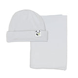 Bamboo Swaddle & Beanie Set - HoneyBug 