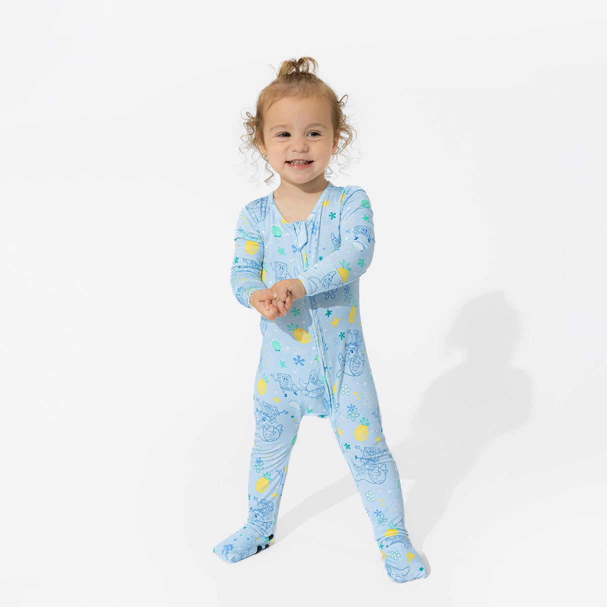 SpongeBob SquarePants: Fun Bamboo Convertible Footie - HoneyBug 