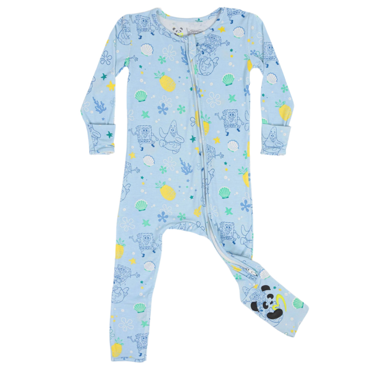 SpongeBob SquarePants: Fun Bamboo Convertible Footie - HoneyBug 