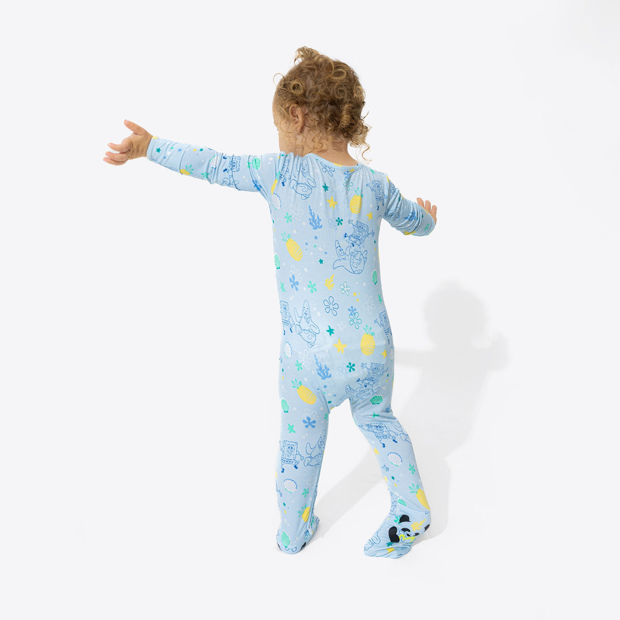 SpongeBob SquarePants: Fun Bamboo Convertible Footie - HoneyBug 