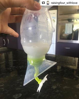 Haakaa Gen 2 Silicone Breast Pump with Suction Base 5 oz and Silicone Flower Stopper Set - HoneyBug 