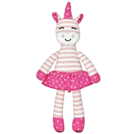 Tiny Dancing Unicorn - Pink Stripe - HoneyBug 