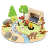 Wildlife Camping Playset - HoneyBug 