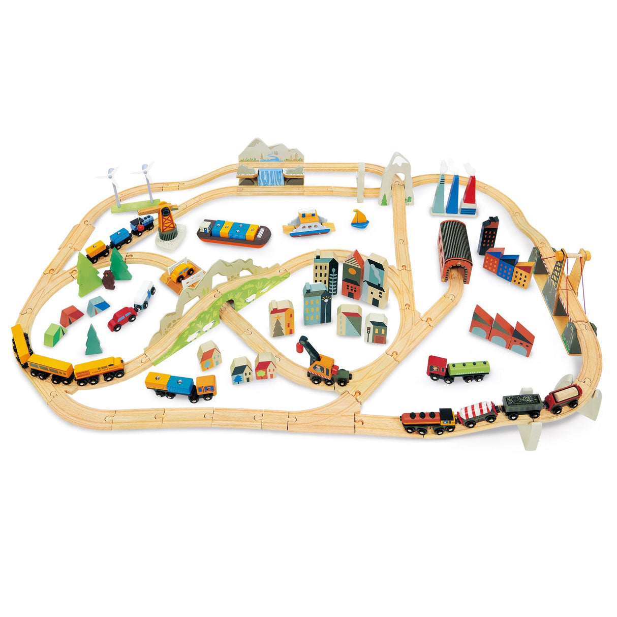 Mountain View Train set - HoneyBug 