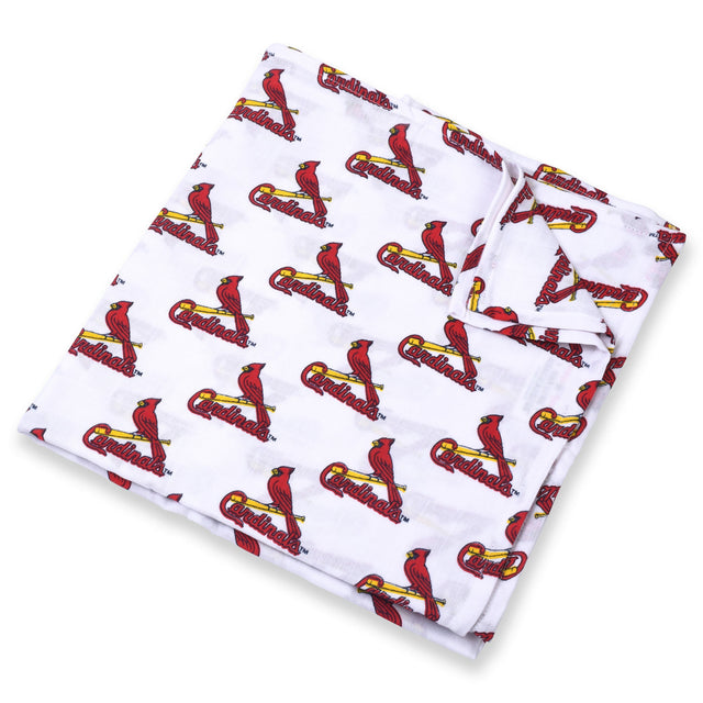 St. Louis Cardinals Swaddle Blanket - HoneyBug 