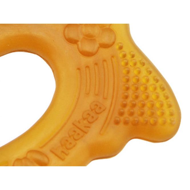 Haakaa Sleeping Owl Natural Rubber Teether - HoneyBug 