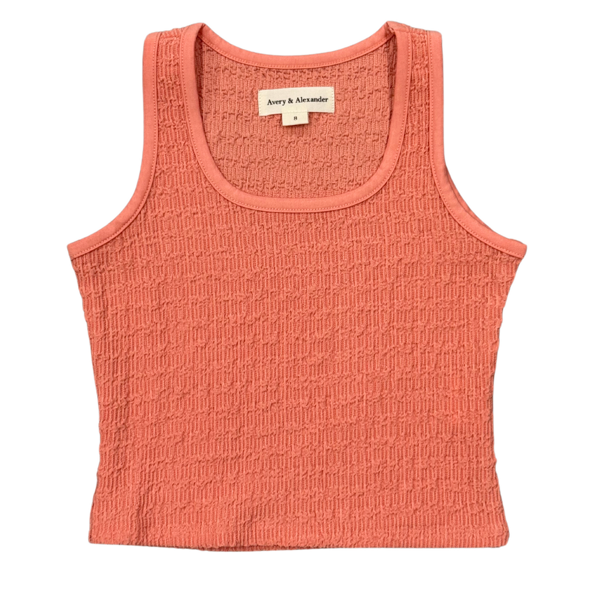 Textured Square Neck Tank