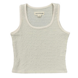 Textured Square Neck Tank