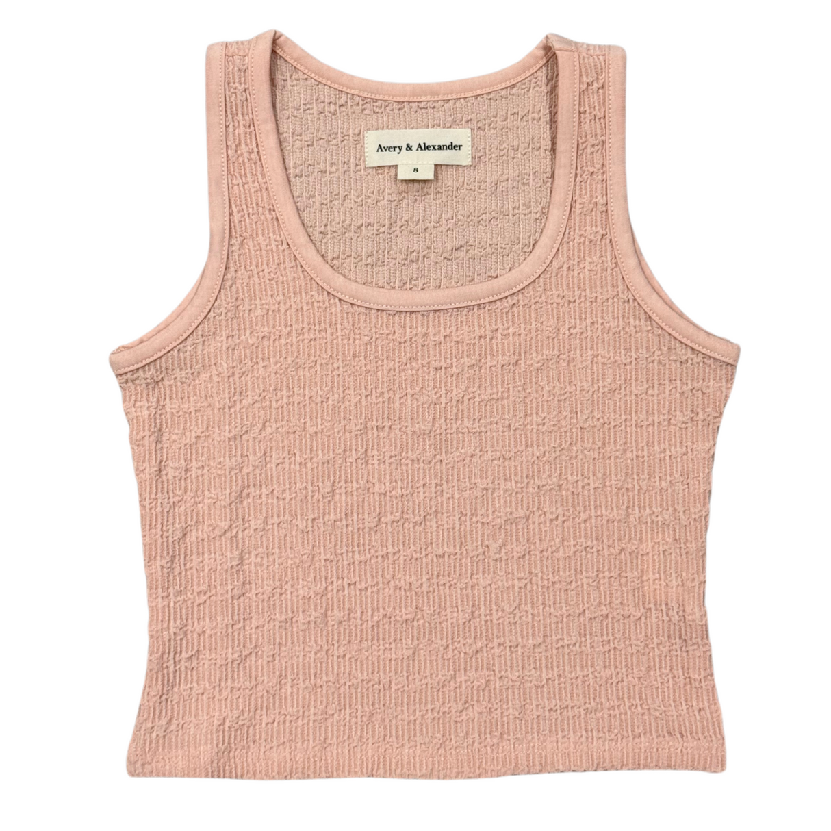Textured Square Neck Tank