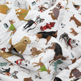 Original Cotton Muslin Quilt - Woof - HoneyBug 