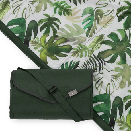 Outdoor Blanket - Tropical Leaf - HoneyBug 