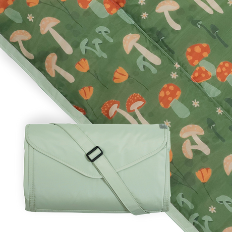 Outdoor Blanket - Woodland Mushroom - HoneyBug 