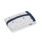 Cotton Muslin Baby Quilt - Shooting Stars - HoneyBug 