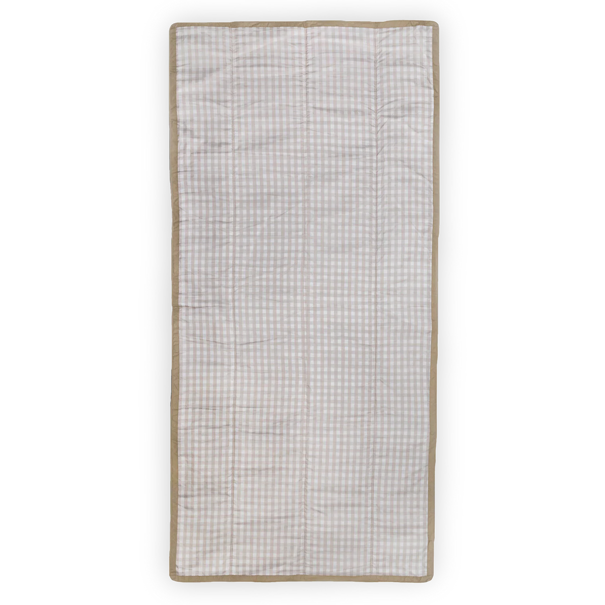 Outdoor Blanket - Beige Buffalo Check - HoneyBug 