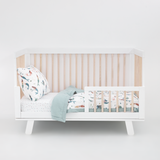 Cotton Muslin Toddler Comforter - Mermaid Party - HoneyBug 