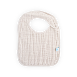 Cotton Muslin Classic Bib 3 Pack - Tropical Leaf - HoneyBug 