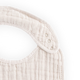 Cotton Muslin Classic Bib 3 Pack - Tropical Leaf - HoneyBug 