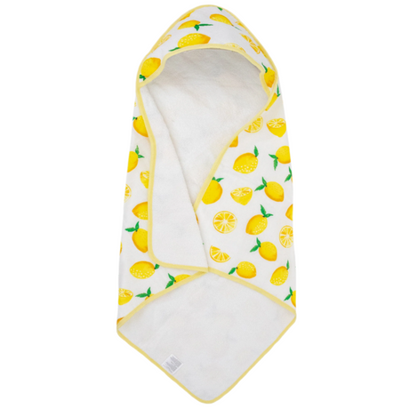 Infant Hooded Towel - Lemon - HoneyBug 