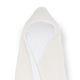 Infant Hooded Towel - Tan Gingham - HoneyBug 