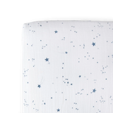 Cotton Muslin Crib Sheet - Shooting Stars - HoneyBug 