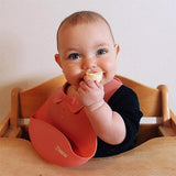 Silicone Baby Bib 1 PK - HoneyBug 