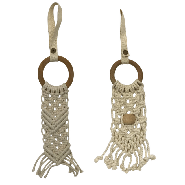 all-in-one toy | macrame 2 pc Set - HoneyBug 