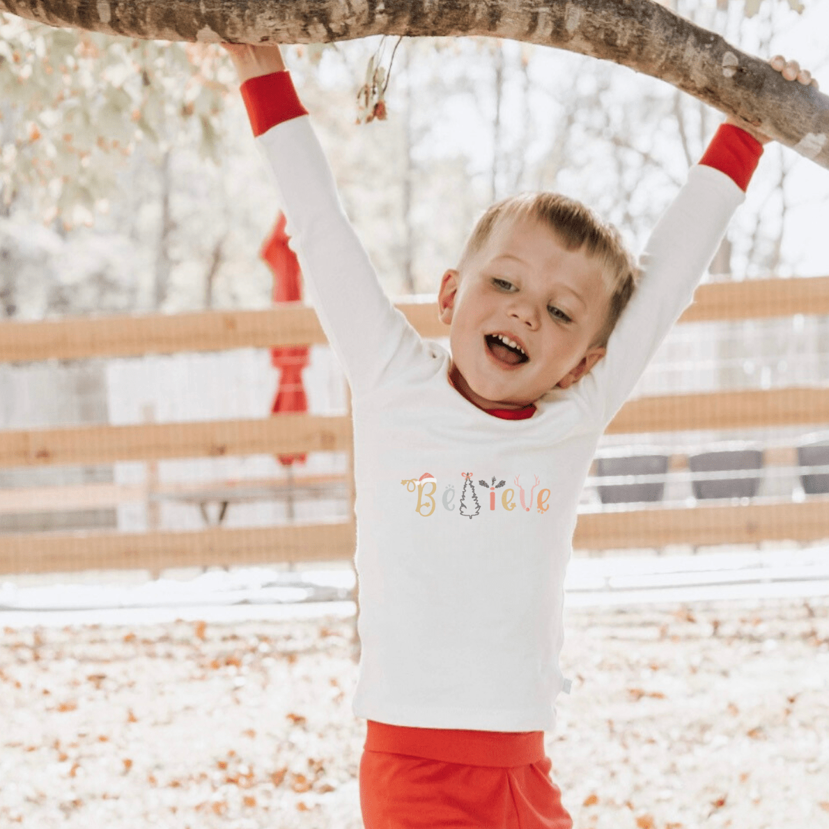 pajamas | believe - HoneyBug 