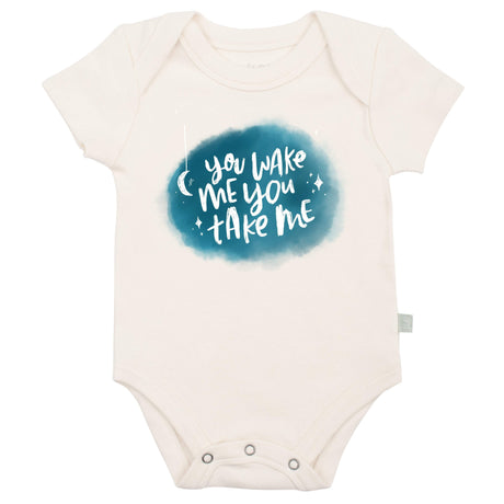 graphic bodysuit | wake me - HoneyBug 