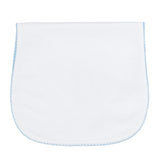 White Bubble Baby Burp Cloth - HoneyBug 