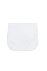 White Bubble Baby Burp Cloth - HoneyBug 
