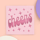 Cheers Napkins - 50 Foil Napkins