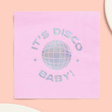 It's Disco, Baby! Napkin - 25 foil napkins