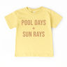 Pool Days + Sun Rays