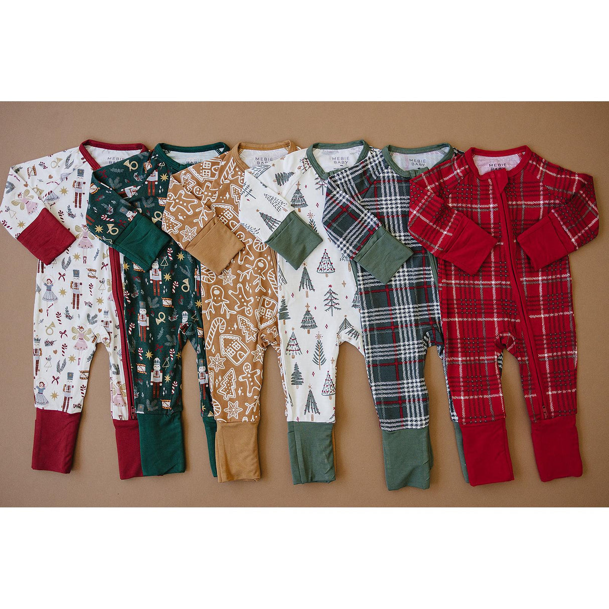 Red Plaid Bamboo Zipper - HoneyBug 