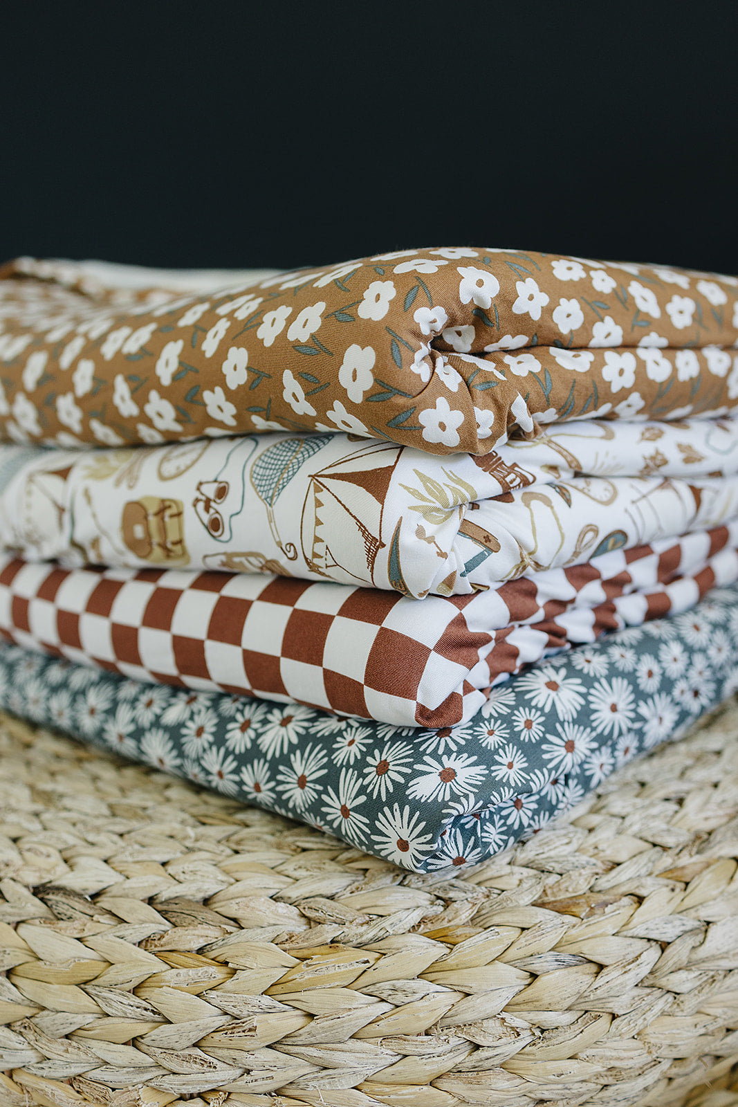 Camping Trip Bamboo Fleece Quilt - HoneyBug 