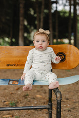 Ski Print Cozy Set - HoneyBug 