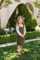 Cream Pointelle Long Sleeve Tee - HoneyBug 