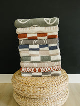 Peace Plush Blanket - HoneyBug 
