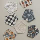 Western Aztec Muslin Bib - HoneyBug 