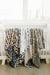 Western Aztec + Wild West Muslin Quilt - HoneyBug 