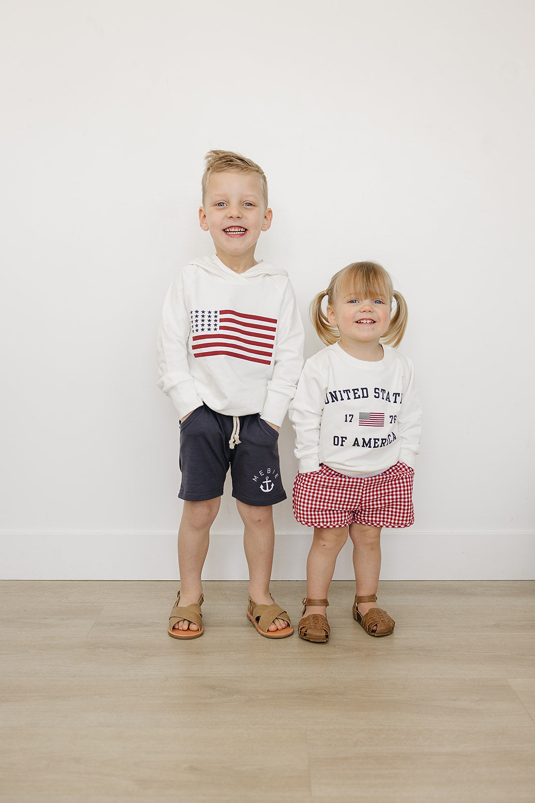 Flag Hoodie - HoneyBug 