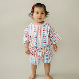 Shorts Set | Cherries & Stripes