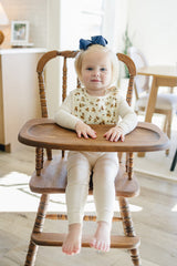 Autumn Bloom Classic Muslin Bib - HoneyBug 