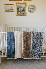 Cream Lace Muslin Quilt - HoneyBug 